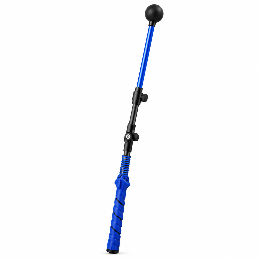 Adjustable folding swing plane trainer