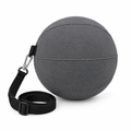 Inflatable arm connection trainer ball with strap